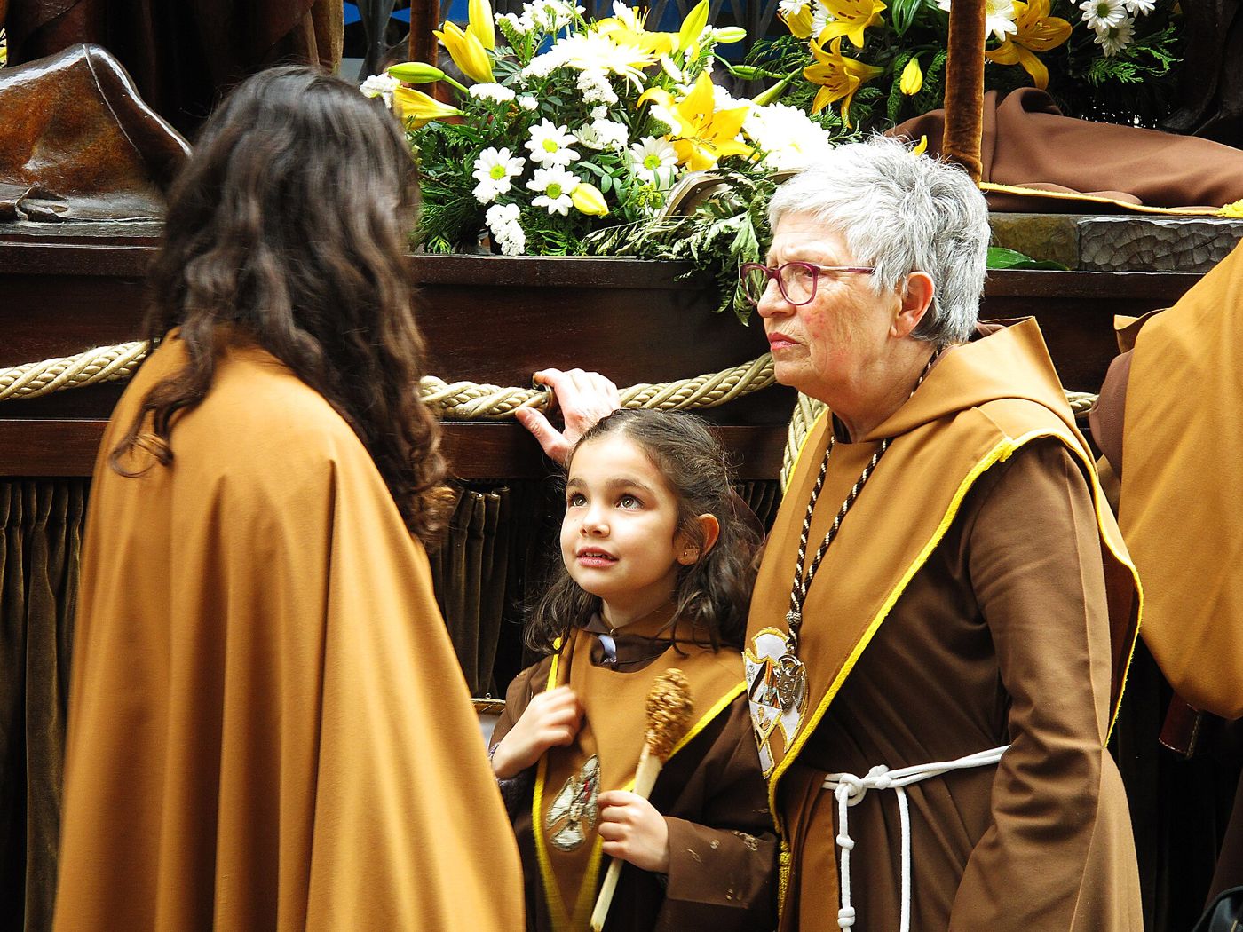 Semana Santa — 386 Procesión de Semana Santa, pl. Santa Eulalia ( Palma ), cofradía de la Juventud Antoniana