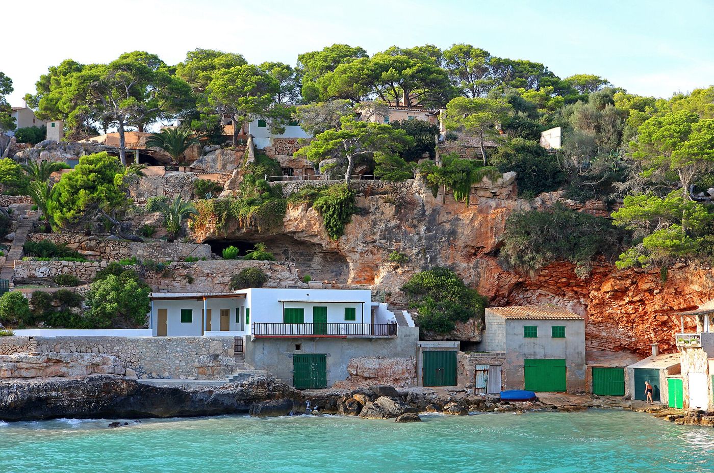 Scars of Cala Figuera — Cala Figuera - panorama