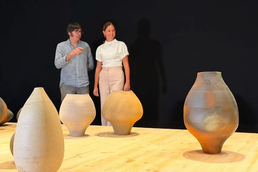Exposición De la tierra al Cielo, Misericordia (visita institucional)
