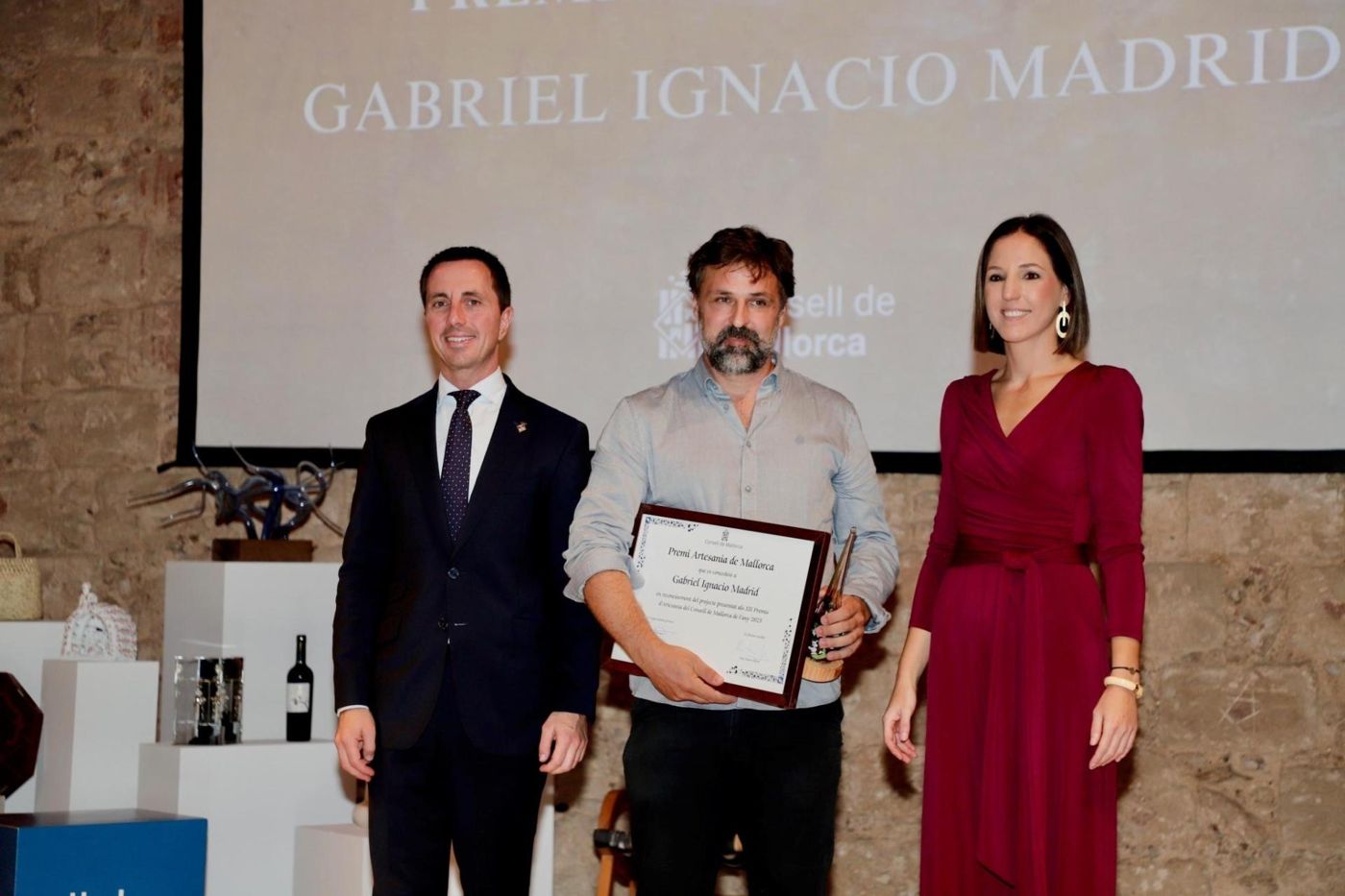 Gabriel Ignacio receives the Artesania de Mallorca 2025 Award