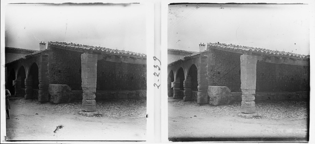 Bebedero y mercado de Petra