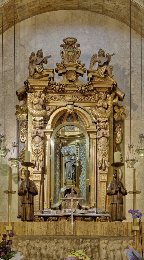 Camarin de la Virgen - Santuari de Lluc - Reredos