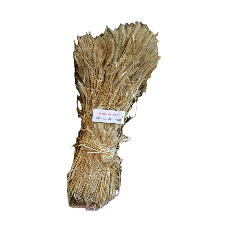 Garba de blat, museu etnològic del Castell de Guadalest.JPG